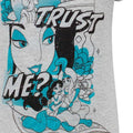 Grau-Blau-Schwarz - Back - Aladdin - "Trust Me" T-Shirt für Mädchen