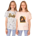Weiß-Pink - Back - Barbie - "Kindness Stronger Together Unity And Love" T-Shirt Set für Mädchen (2er-Pack)