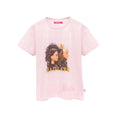 Weiß-Pink - Side - Barbie - "Kindness Stronger Together Unity And Love" T-Shirt Set für Mädchen (2er-Pack)