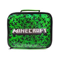 Grün-Schwarz - Side - Minecraft - Brotzeittasche, Lentikular Set