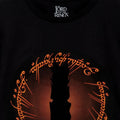 Schwarz-Orange - Back - The Lord Of The Rings - "Mordor" T-Shirt für Herren