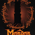 Schwarz-Orange - Lifestyle - The Lord Of The Rings - "Mordor" T-Shirt für Herren
