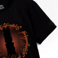 Schwarz-Orange - Pack Shot - The Lord Of The Rings - "Mordor" T-Shirt für Herren