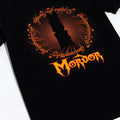 Schwarz-Orange - Close up - The Lord Of The Rings - "Mordor" T-Shirt für Herren