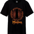 Schwarz-Orange - Front - The Lord Of The Rings - "Mordor" T-Shirt für Herren