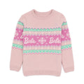 Pastell-Rosa - Front - Barbie - Pullover für Mädchen