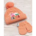 Pfirsich - Lifestyle - Peppa Pig - Hut- und Handschuh-Set für Kinder