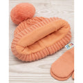 Pfirsich - Close up - Peppa Pig - Hut- und Handschuh-Set für Kinder
