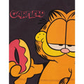 Schwarz-Orange - Pack Shot - Garfield - kurzes T-Shirt für Mädchen