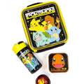 Bunt - Back - Pokemon - Pausenbrot-Tasche und Wasserflasche  5er-Pack Figuren