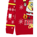 Rot - Side - SpongeBob SquarePants - Pullover für Kinder - weihnachtliches Design