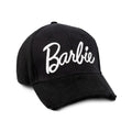 Schwarz-Weiß - Side - Barbie - Kappe Logo für Damen