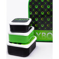 Schwarz-Grün - Pack Shot - Xbox - Pausenbrot-Tasche und Wasserflasche  5er-Pack