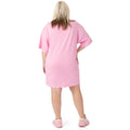 Pastell-Rosa - Back - Barbie - "Cali Vibes" T-Shirt-Kleid für Damen