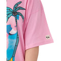 Pastell-Rosa - Lifestyle - Barbie - "Cali Vibes" T-Shirt-Kleid für Damen
