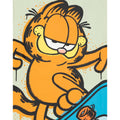 Pastellgrün - Side - Garfield - T-Shirt für Kinder