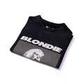 Schwarz-Weiß - Back - Blondie - "Hurry Up & Wait" T-Shirt für Herren-Damen Unisex