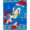 Blau-Rot - Close up - Sonic The Hedgehog - Pullover für Herren-Damen Unisex - weihnachtliches Design