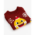 Weinrot - Lifestyle - Baby Shark - Pullover für Kinder - weihnachtliches Design