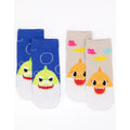 Bunt - Side - Baby Shark - Socken für Kinder (5er-Pack)