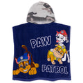 Marineblau-Grau - Front - Paw Patrol - Handtuch mit Kapuze, Tarnmuster