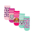 Pink-Weiß-Grün - Front - Paw Patrol - Socken für Mädchen (5er-Pack)