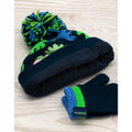 Blau-Grün - Pack Shot - Peppa Pig - Hut- und Handschuh-Set für Kinder
