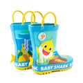 Blau-Gelb - Back - Baby Shark - Kinder Garten-Gummistiefel