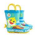 Blau-Gelb - Side - Baby Shark - Kinder Garten-Gummistiefel