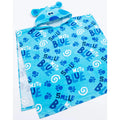 Blau - Side - Blue's Clues & You! - Handtuch mit Kapuze, Wiederholungsdruck
