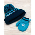 Blau - Pack Shot - Blue's Clues & You! -  Jerseyware Hut- und Handschuh-Set für Kinder Winter