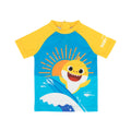 Blau-Gelb - Side - Baby Shark - "Surf's Up!" Zweiteiliger Badeanzug für Jungen