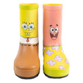 Gelb-Pink-Braun - Front - SpongeBob SquarePants - Kinder Garten-Gummistiefel, Figur
