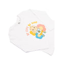Weiß - Lifestyle - Cocomelon - "Be Cute Be Kind" T-Shirt für Mädchen  Langärmlig