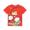 Rot-Blau - Side - Sonic The Hedgehog - T-Shirt für Kinder (2er-Pack)