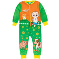 Grün-Orange-Gelb - Front - Cocomelon - "MacDonald Farm" Schlafanzug für Kinder