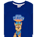 Blau - Back - Paw Patrol - "Always Heroic" T-Shirt für Jungen  Langärmlig