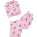 Pink - Close up - Disney - Schlafanzug für Mädchen  kurzärmlig