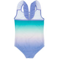 Blau-Violett - Back - Encanto - Badeanzug für Mädchen