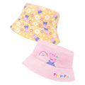 Pink-Gelb - Front - Peppa Pig - Schlapphut für Mädchen