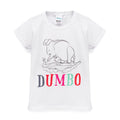 Weiß - Front - Dumbo - T-Shirt für Mädchen