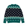 Grün - Back - SpongeBob SquarePants - Pullover für Herren - weihnachtliches Design