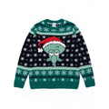 Grün - Front - SpongeBob SquarePants - Pullover für Herren - weihnachtliches Design