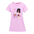 Bunt - Lifestyle - Barbie - T-Shirt-Kleid Rückenausschnitt für Mädchen (2er-Pack)