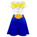Weiß-Blau - Front - Toy Story - Kostüm-Kleid ‘” ’"Jessie"“ - Mädchen
