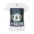 Weiß - Front - Disney - "Selfie" T-Shirt für Kinder