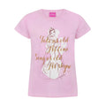 Pink - Front - Beauty And The Beast - T-Shirt für Mädchen
