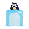 Blau-Marineblau-Weiß - Front - Bluey - Handtuch mit Kapuze für Kinder