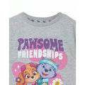 Grau - Back - Paw Patrol - "Pawsome Friendships" T-Shirt für Mädchen