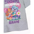 Grau - Lifestyle - Paw Patrol - "Pawsome Friendships" T-Shirt für Mädchen